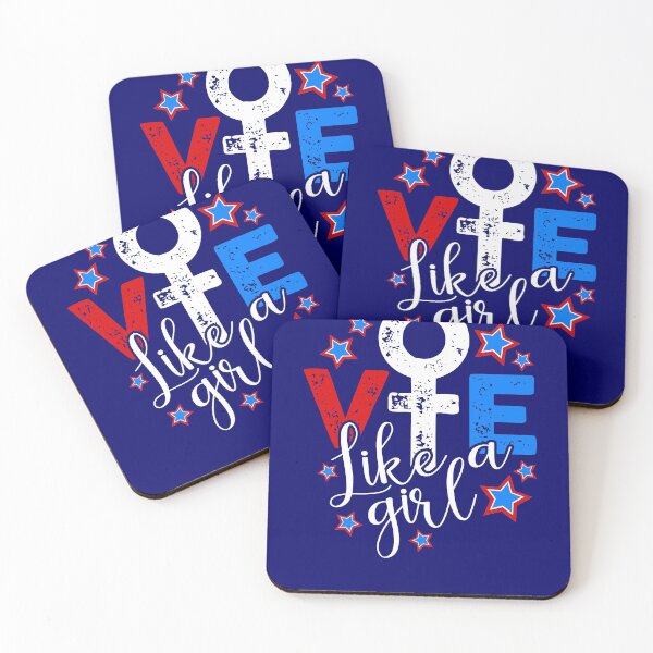 Item preview, Vote Like a Girl designed and sold by TeeTrauma.