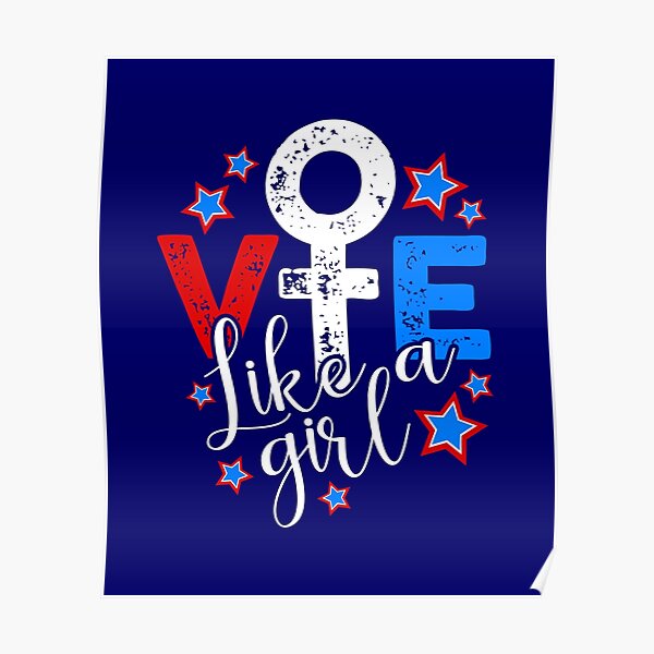 19th Amendment - Women's Right to Vote Framed Mini Art Print by Fat Puppy  Productions