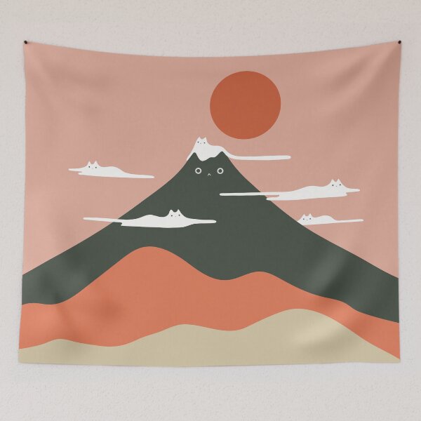 Item preview, Cat Landscape 72A designed and sold by ilovedoodle.