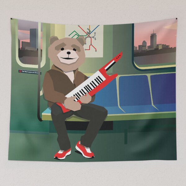 Item preview, Train to Boston designed and sold by Griffindorky.