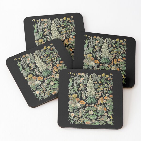 Item preview, Vintage Inspired Flower Botanical Chart designed and sold by AntioneCrews.