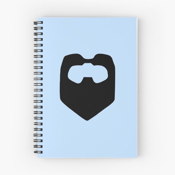 Item preview, The Darkest Timeline Goatee from Community (Light Blue) designed and sold by PaulinaS.