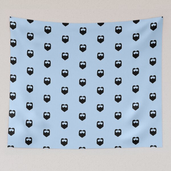 Item preview, The Darkest Timeline Goatee from Community (Light Blue) designed and sold by PaulinaS.