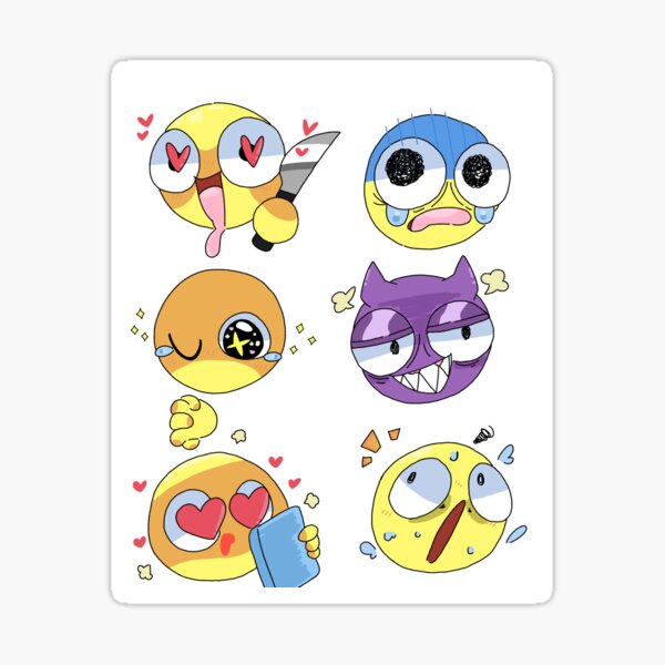 wholesome emoji Sticker for Sale by badx-0