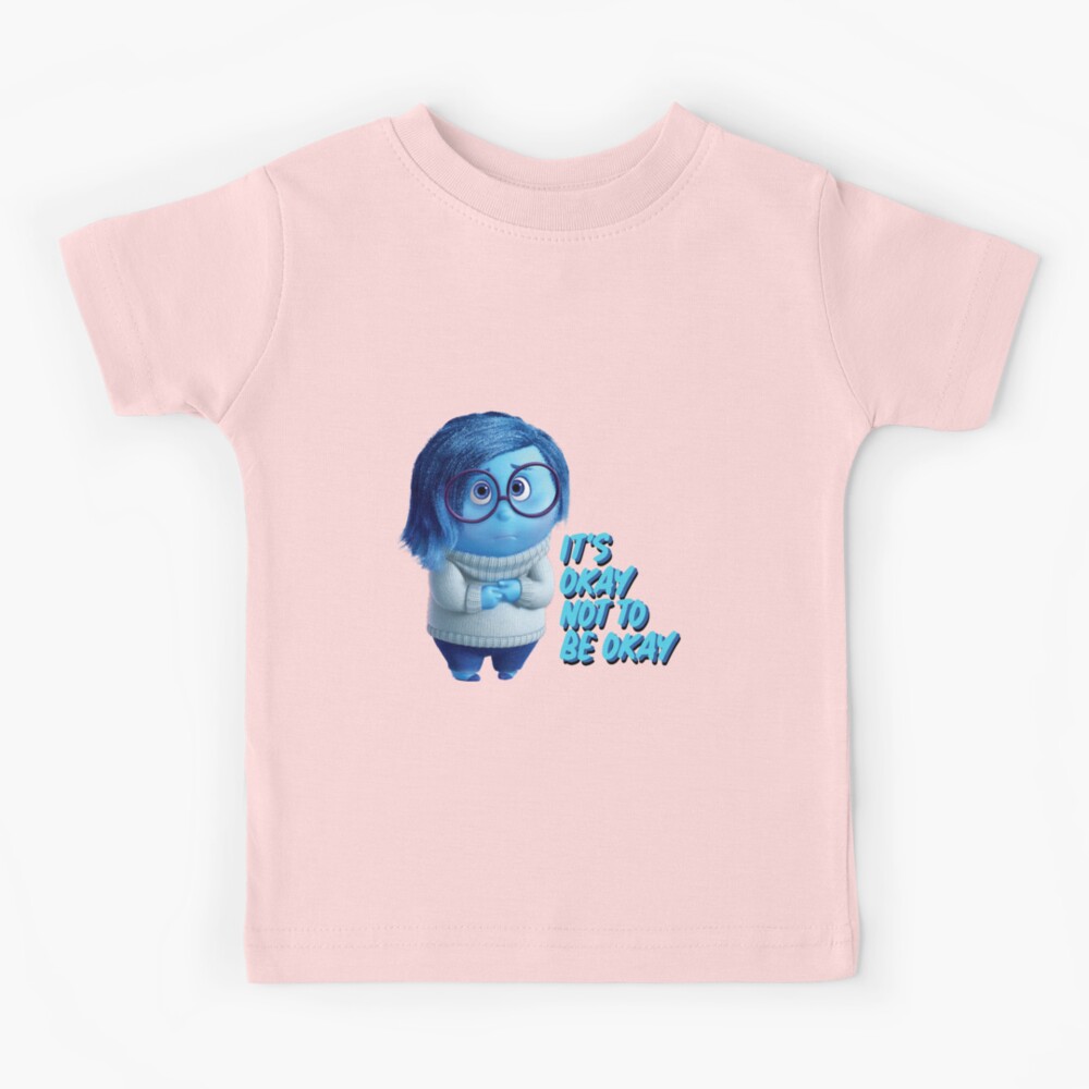 Inside Out - With Sadness Comes Joy - Toddler And Youth Raglan Graphic T- Shirt 