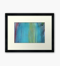 ABSTRAKTE glatte HIMMEL Gerahmtes Wandbild