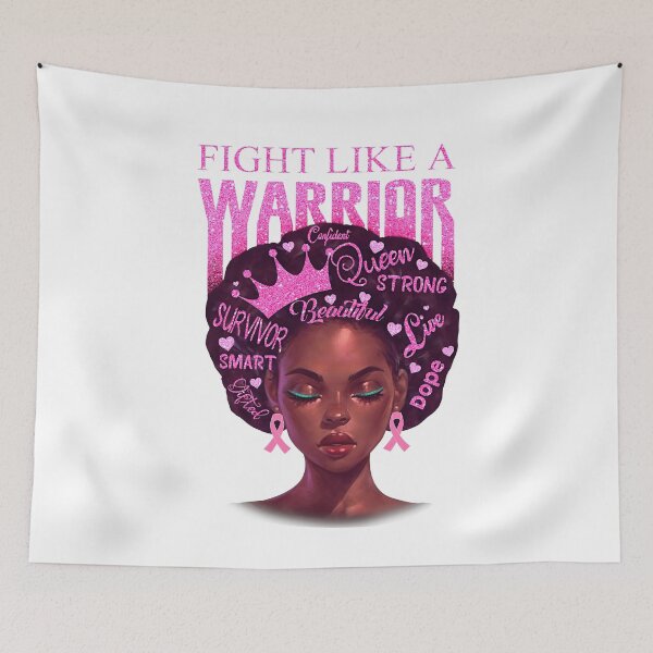 Item preview, Black Woman Fight Like A Warrior designed and sold by KathysRyan.