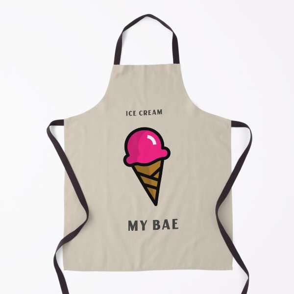 Item preview, Pink Ice Cream on a Cone, "MY BAE" designed and sold by tepalistings.
