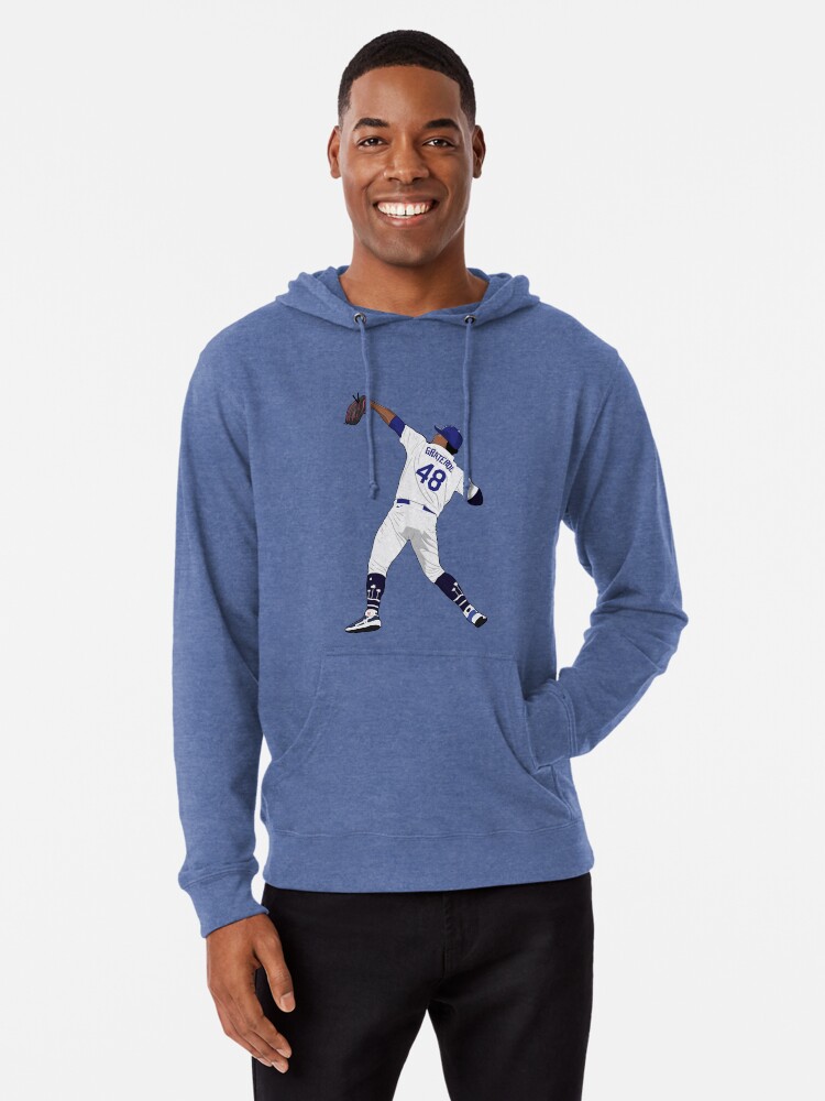 Brusdar Graterol Los Angeles Dodgers Baseball men’s blue shirt size 2XL
