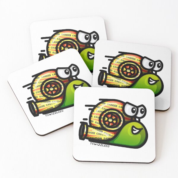 Item preview, Turbo Snail - Caution (Green) designed and sold by TswizzleEG.