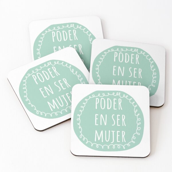 Item preview, Poder en ser mujer feminist spanish quote designed and sold by collazodesigns.