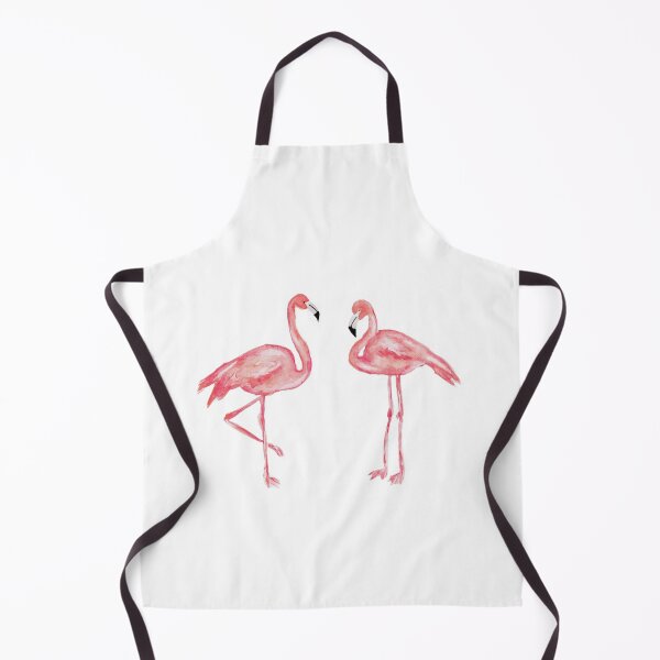 Item preview, Pair of Watercolour Flamingos designed and sold by CaitlinCalling.