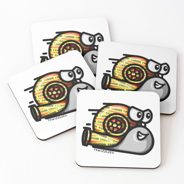 Item preview, Turbo Snail - Caution (Gray) designed and sold by TswizzleEG.
