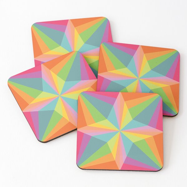 Item preview, Festive Colored Star designed and sold by Masayakana.