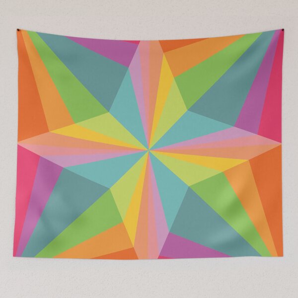 Item preview, Festive Colored Star designed and sold by Masayakana.