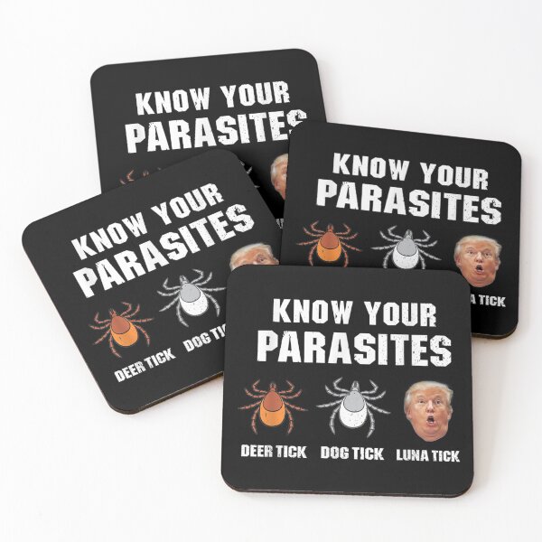 Item preview, Know Your Parasites - Anti Trump designed and sold by AcostaStafford.