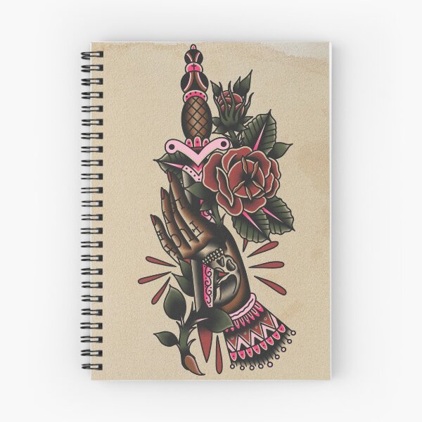 Item preview, Fuck love dagger and rose designed and sold by Aloha-Life-808.