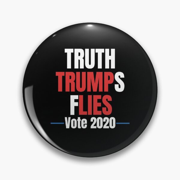 Aperçu de l'œuvre Truth Trumps Flies Vote 2020 Shirt Trump Lies créée et vendue par dgavisuals.