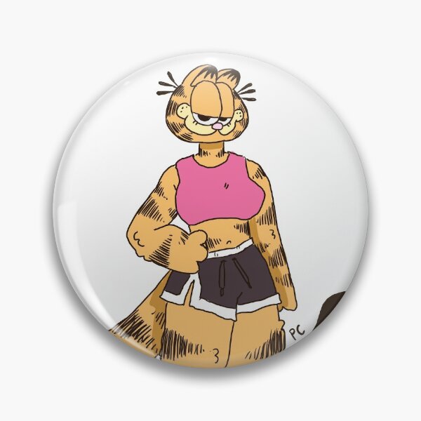 Artikelvorschau, Thicc Garfield entworfen und verkauft von sproutpeebs.