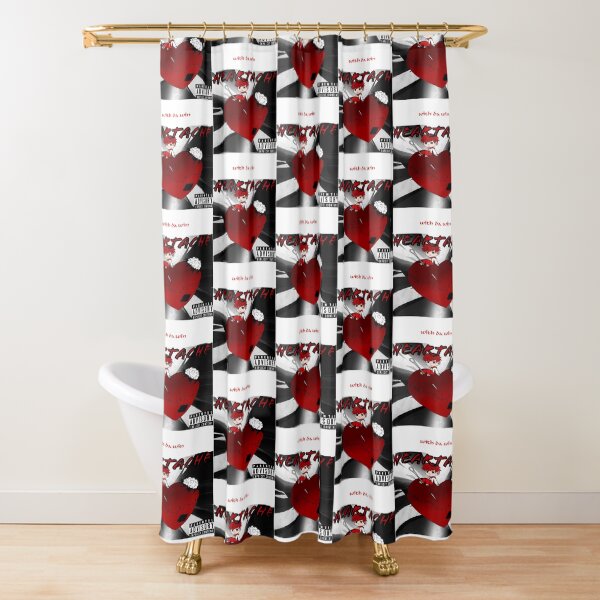 Jazzi Boii Heartache Merch Shower Curtain