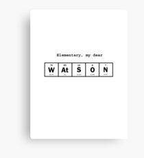 Elementary Canvas Print