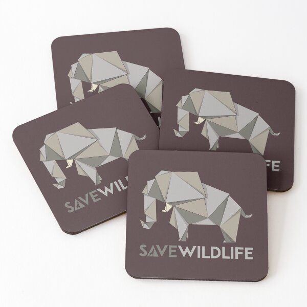 Item preview, Elephant, save wildlife series designed and sold by Yanmos.