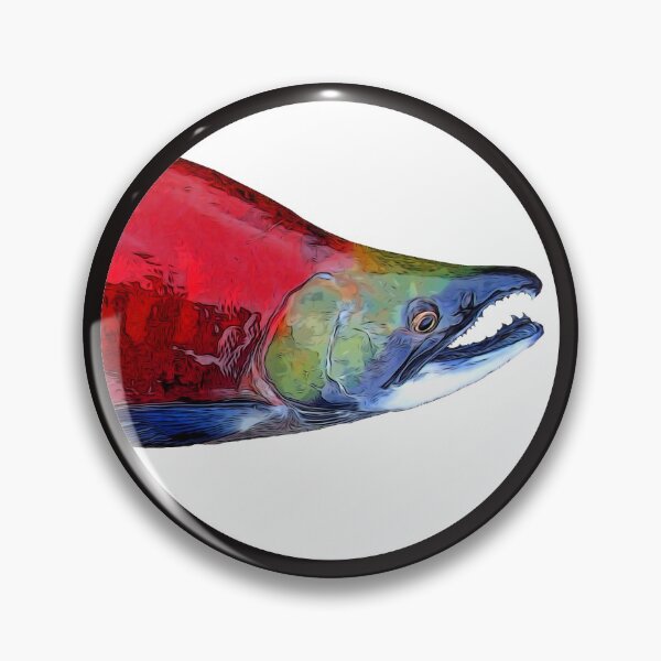 Item preview, Sockeye Salmon Head Image designed and sold by sd749.