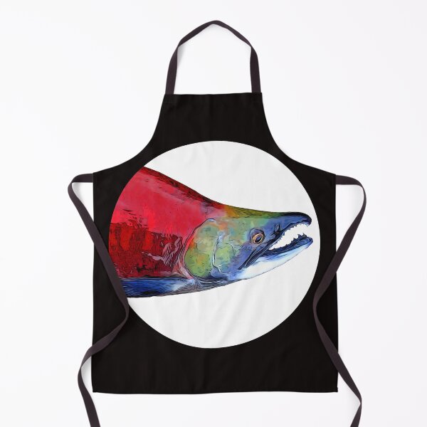 Item preview, Sockeye Salmon Head Image designed and sold by sd749.