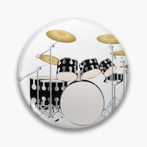 Item preview, Drum Kit Musical Instrument Band Drummer Music designed and sold by luvvvvvit.
