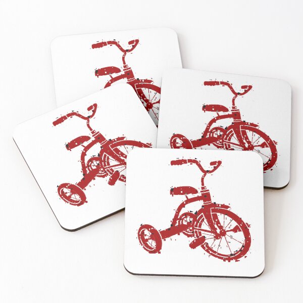 Item preview, tricycle red static designed and sold by Sara Frane.
