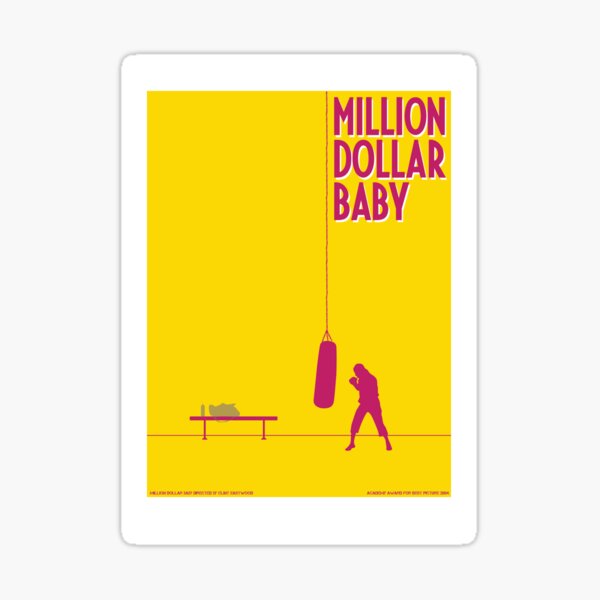 Million dollar baby Sticker