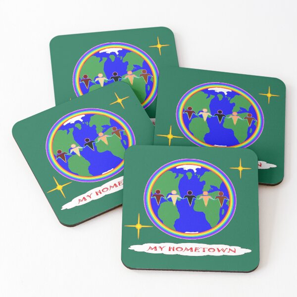 Item preview, My Hometown Earth Day Green designed and sold by foxandtigersden.