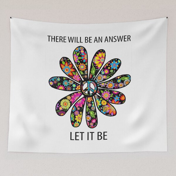 Item preview, There will be an answer let it be Daisy Peace  designed and sold by DorothysGray.