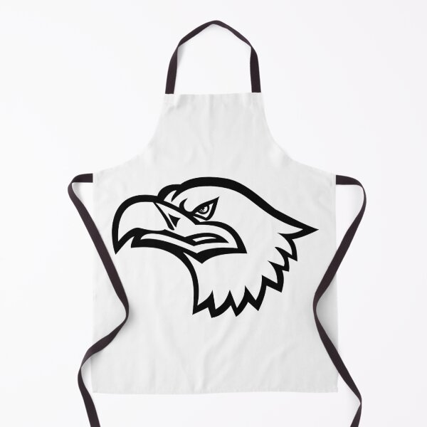 Item preview, Head of a Eurasian Sea Eagle or Gray Sea Eagle Side View Mascot Black and White designed and sold by patrimonio.