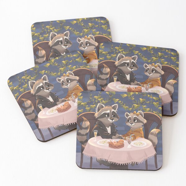 Item preview, Raccoon date designed and sold by Mellodee.