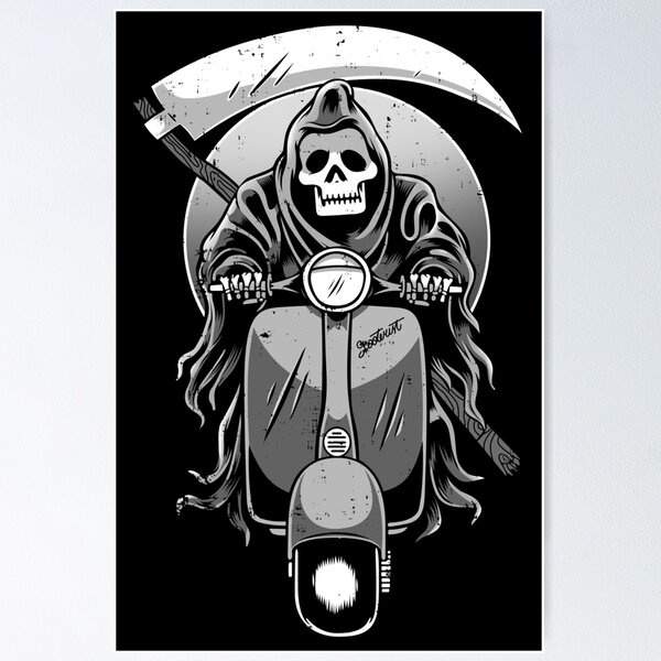 Item preview, Grim Reaper Scooter Reaper designed and sold by WardReunion.