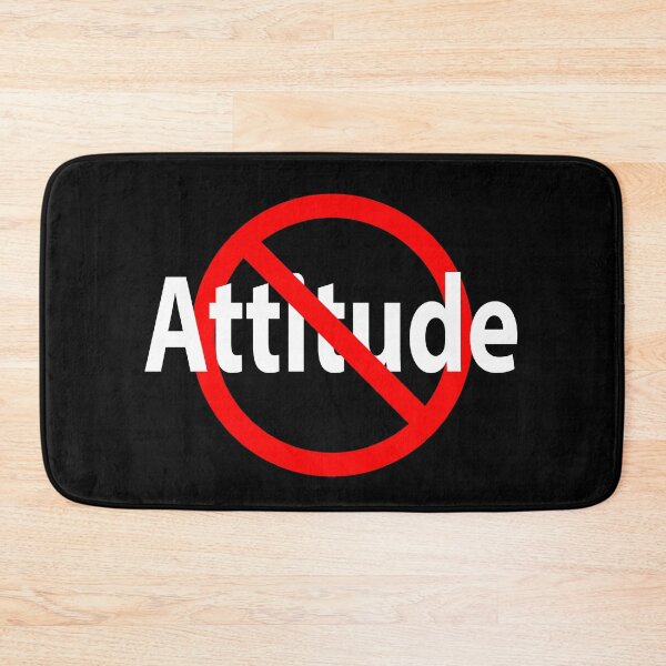 Item preview, No Attitude - Open Mind designed and sold by notstuff.