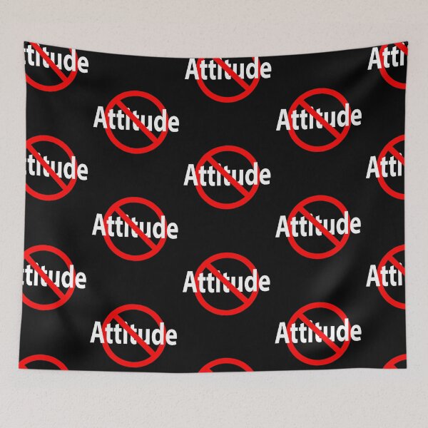 Item preview, No Attitude - Open Mind designed and sold by notstuff.