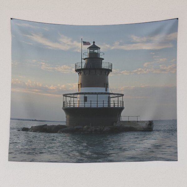 Item preview, Plum Beach Light designed and sold by Autumn Seas Photography.