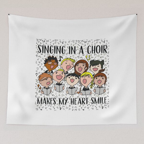 Item preview, Singing In A Choir Makes my heart smile designed and sold by RichardsDavis.