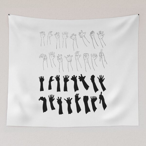 Item preview, Set of hands in many gesture. designed and sold by hadkhanong.