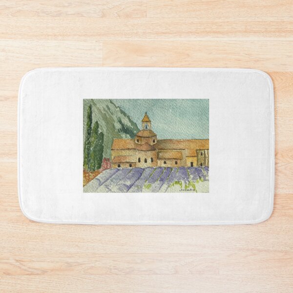 Item preview, Watercolor abbey of Senanque designed and sold by Vanessaart.
