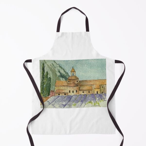 Item preview, Watercolor abbey of Senanque designed and sold by Vanessaart.