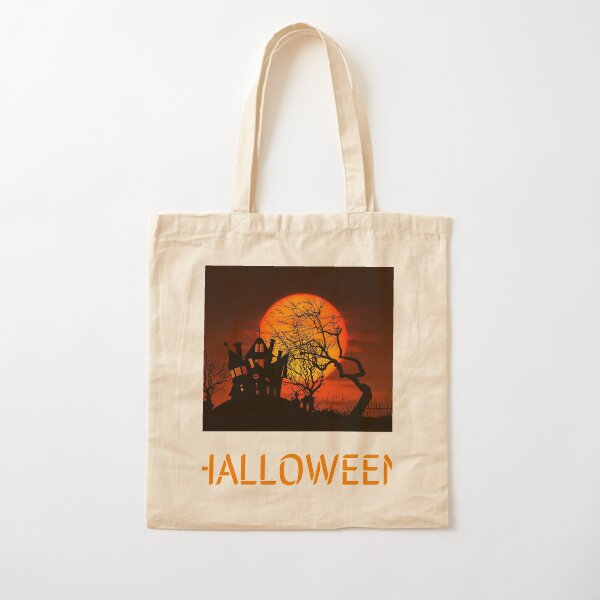 Halloween day design Cotton Tote Bag