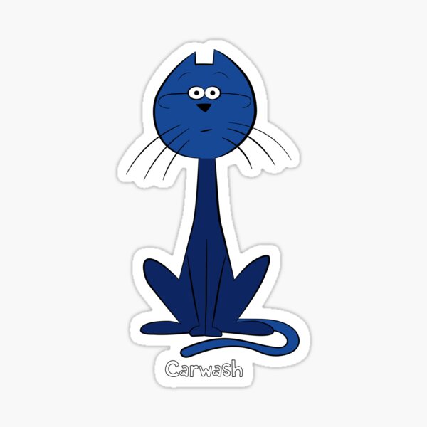 Carwash Sticker
