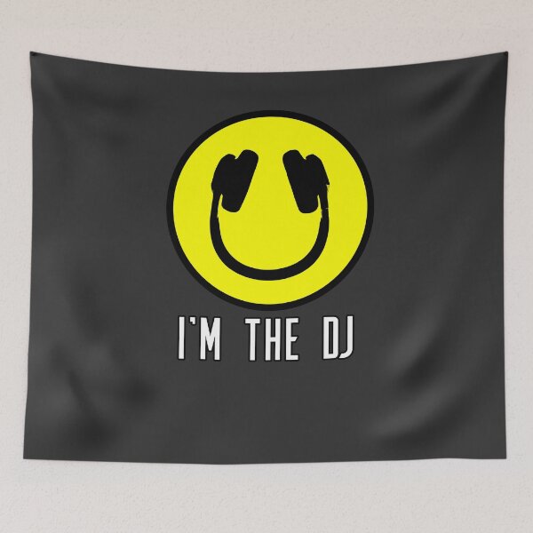 Item preview, Headphone Smiley - I'm the DJ designed and sold by ArticaDesign.