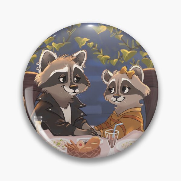 Item preview, Raccoon date designed and sold by Mellodee.