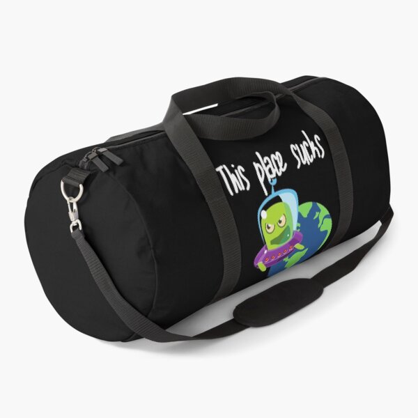 Item preview, This Place Sucks Alien Fun Spaceship Fury Sour designed and sold by Two Left Hands Design.
