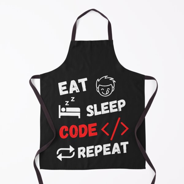 Item preview, Eat Sleep Code Repeat designed and sold by MohitJain1109.