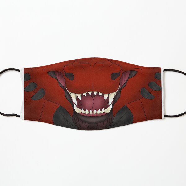 Western Dragon | Red Version Kids Mask